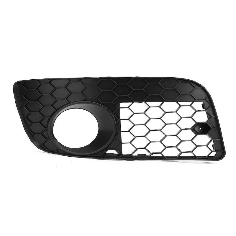 Car Front Bumper Fog Light Cover Honeycomb Mesh Grilles with Fog Lamp for MK5 GLI 2006-2009
