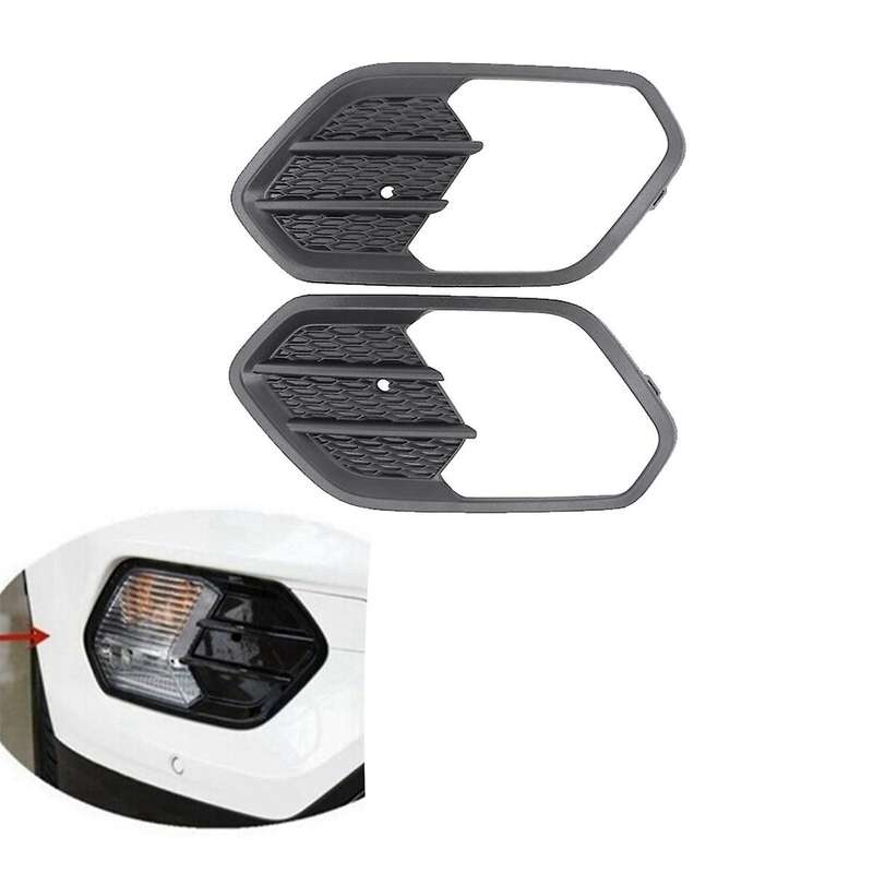Car Front Bumper Fog Light Frame Grille Cover GJ5Z17K946AA GJ5Z17K946AB for Escape 2017-2019