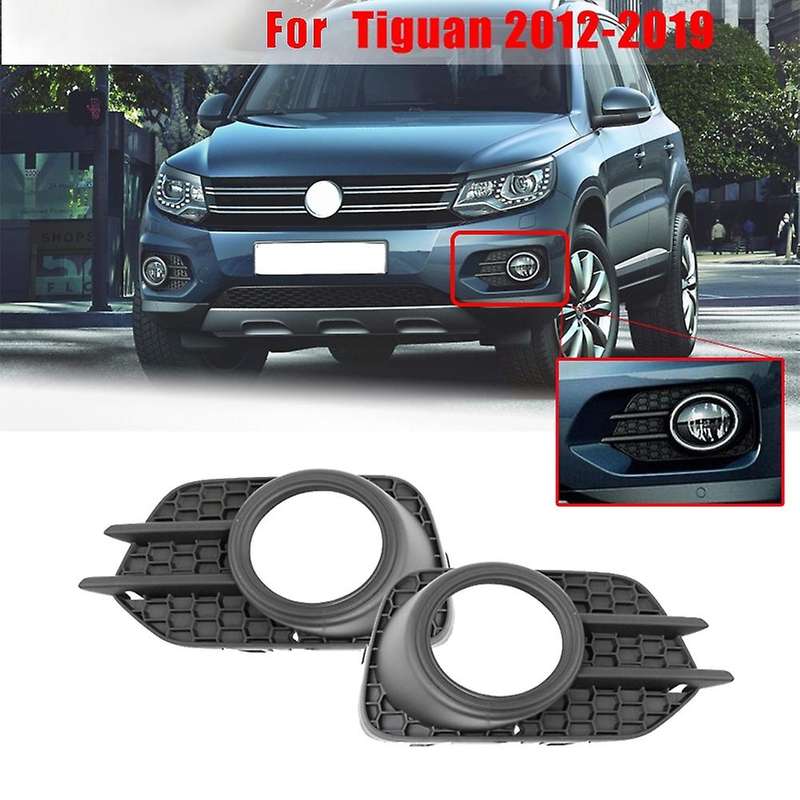 Car Front Bumper Fog Light Frame Cover Grille for 2012-2019 5N0853666G9B9 5N0853666G