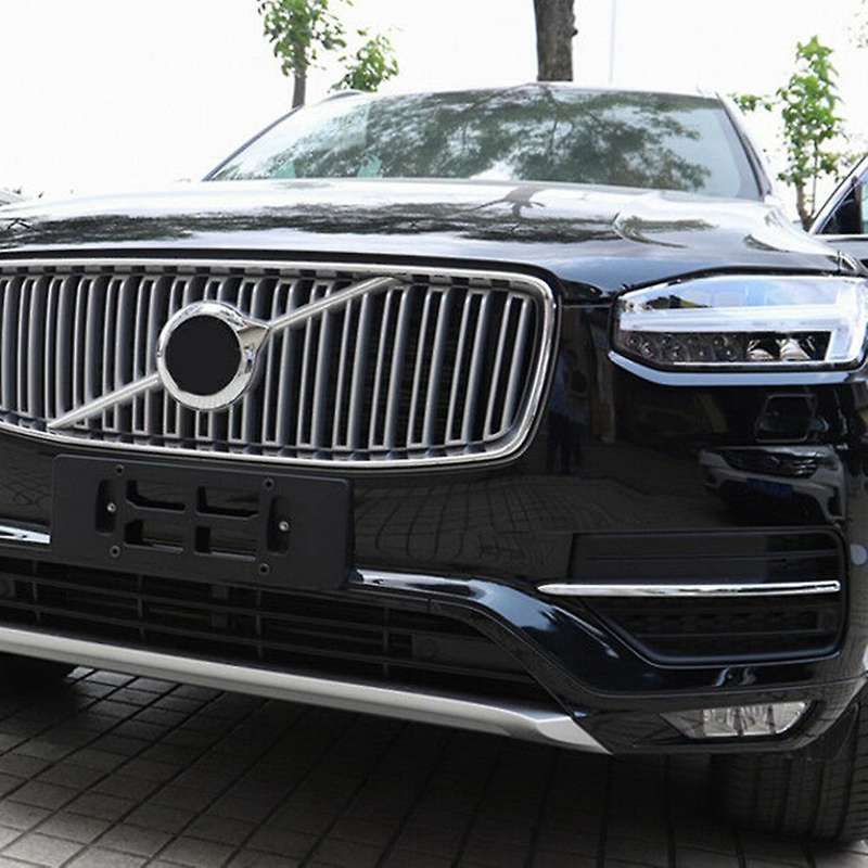 Car Front Bumper Fog Light Eyelid Molding Cover Strip Trim for XC90 2016-2020 Car Accessories