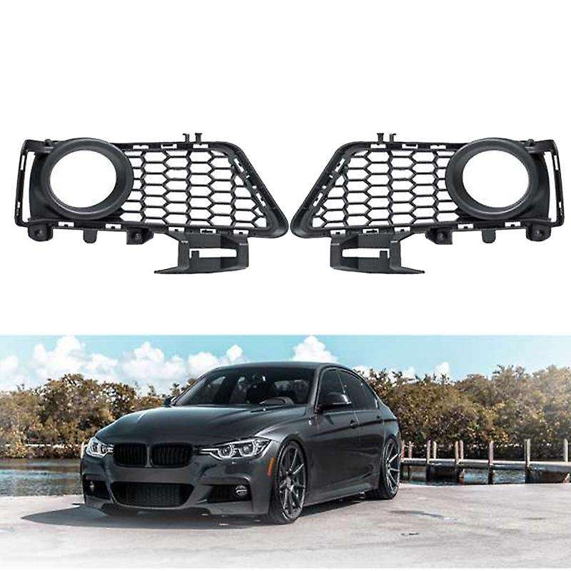 Car Front Bumper Fog Light Grille for 3 Series F30 F31 M-sport 2011+
