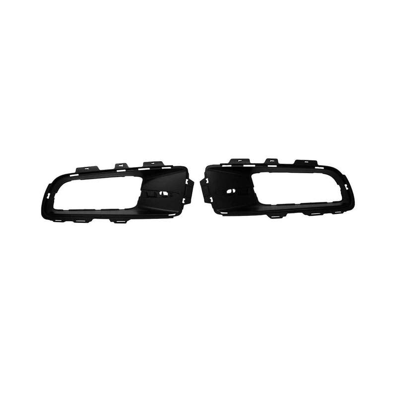 Car Front Bumper Fog Light Grill Fog Light Vent Grille Intake Cover 51117172450 51117172449 for X5