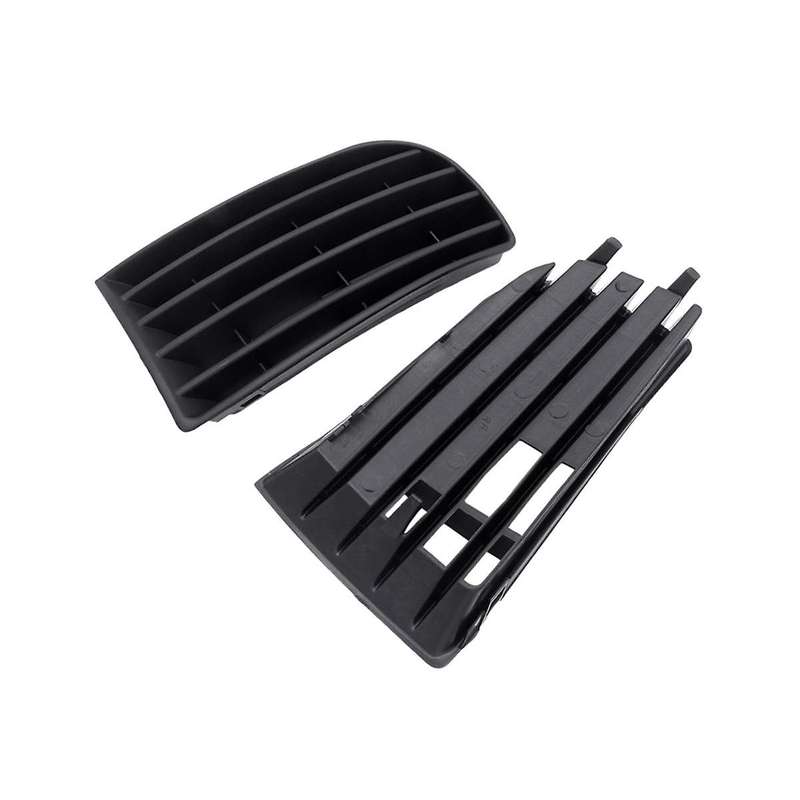 Car Front Bumper Fog Light Grille without Holes Fog Light Cover for Golf 5 Mk5 2005-2009