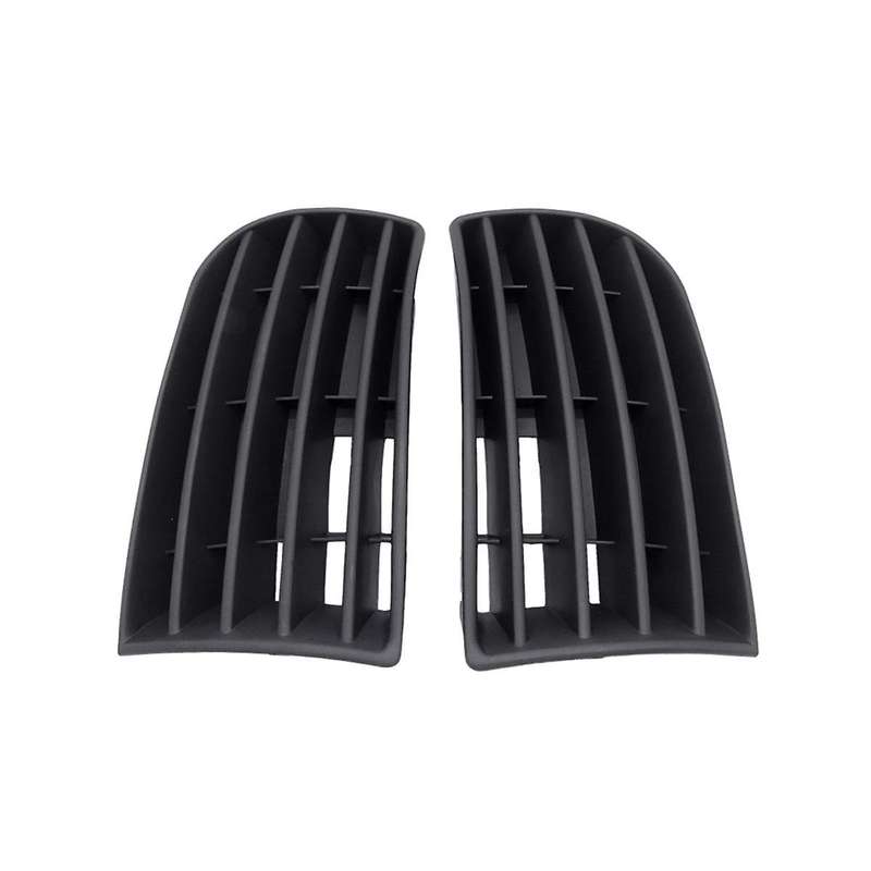 Car Front Bumper Fog Light Grille without Holes Fog Light Cover for Golf 5 Mk5 2005-2009