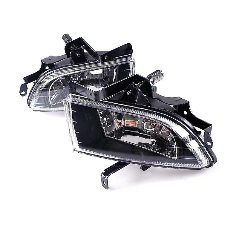 Car Front Bumper Fog Light Headlight Drl Front Fog Lamp with Bulb for 2005-2010