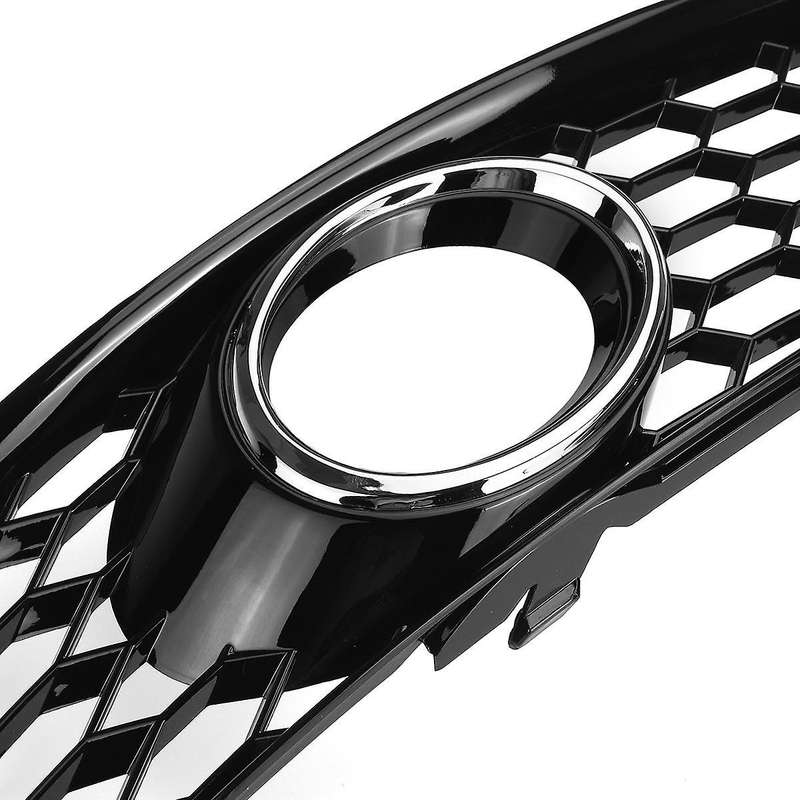 Car Front Bumper Fog Light Mesh Grille for A3 8p 2009-2013 8p0807682d Fog Lamp Honeycomb Grille Cove