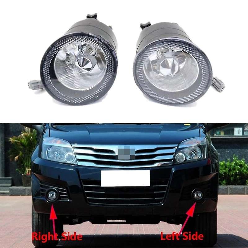Car Front Bumper Fog Light Reflector Lamp for Hover H3 2006-2009 M2 2009-2014 4116200-B11-B1
