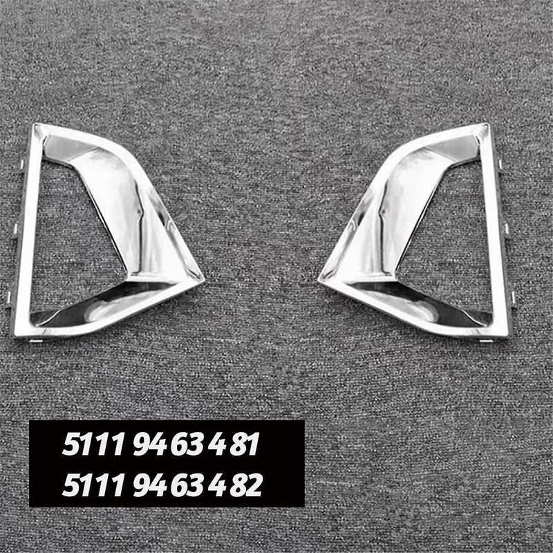 Car Front Bumper Fog Light Trim Frme 51119463481 51119463482 for 5 Series G38 G30 2021-2024 Air Duct