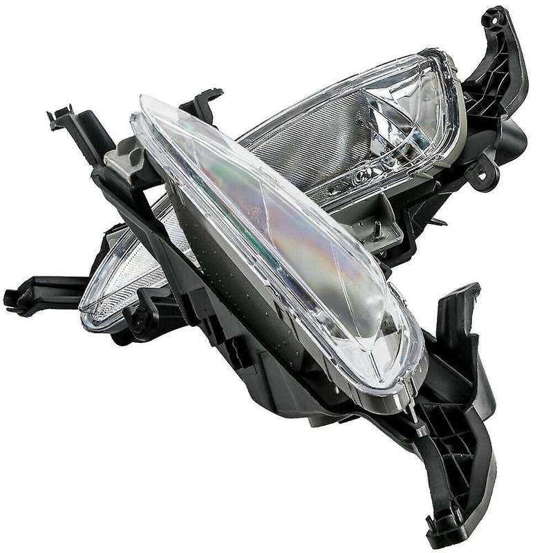 Car Front Bumper Fog Lights DRL Fog Lamps Assembly for K5 2010-2013 92201-4M000 92202-4M000