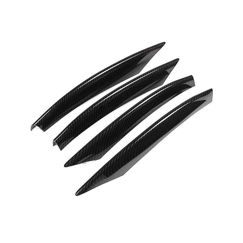 Car Front Bumper Fog Light Trim Strips for C Class W205 2019-2021 Air Intake Grille Splitter Decorat