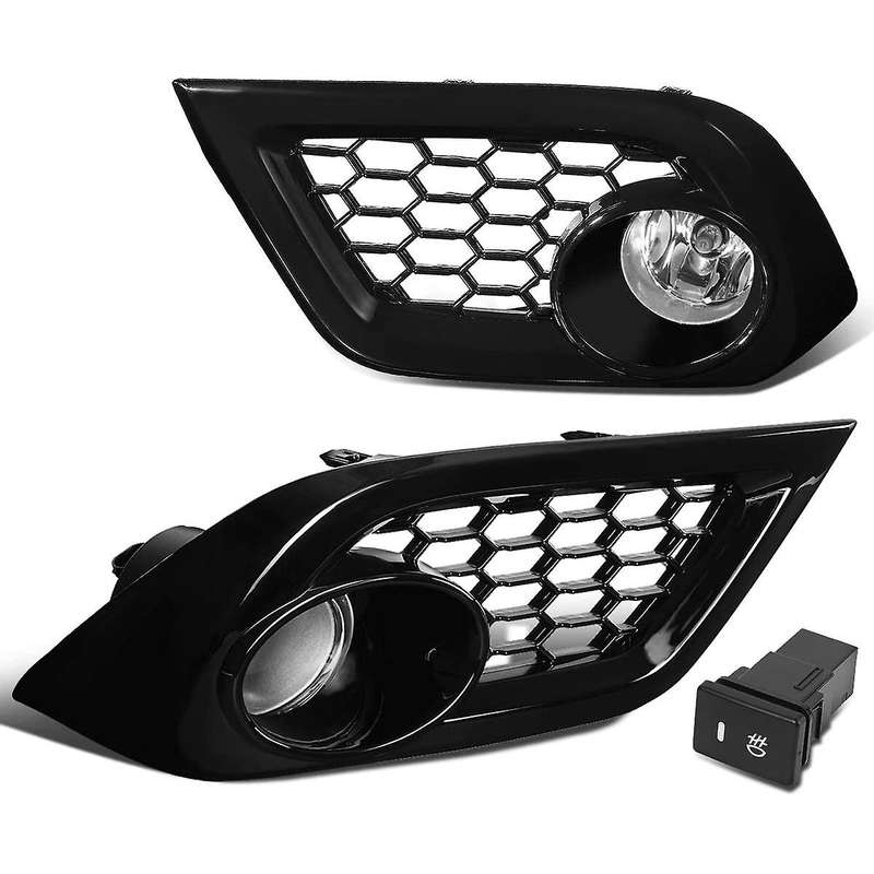 Car Front Bumper Fog Lights Driving Lamps with Switch Assembly Left+Right for IM IM 2016-2018