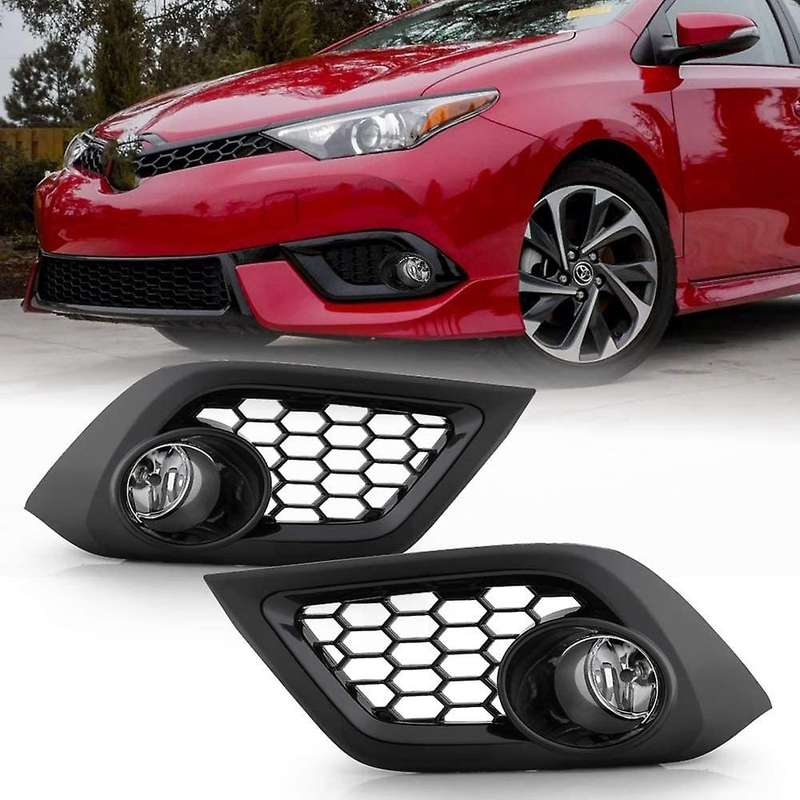 Car Front Bumper Fog Lights Driving Lamps with Switch Assembly Left+Right for IM IM 2016-2018