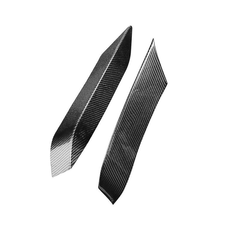 Car Front Bumper Front Bag Corners Spoiler Splitter Lip Front Bumper Frame Trim Exterior Tuning for