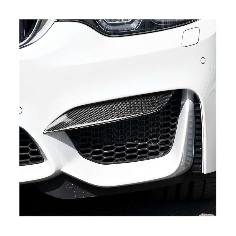 Car Front Bumper Front Bag Corners Spoiler Splitter Lip Front Bumper Frame Trim Exterior Tuning for