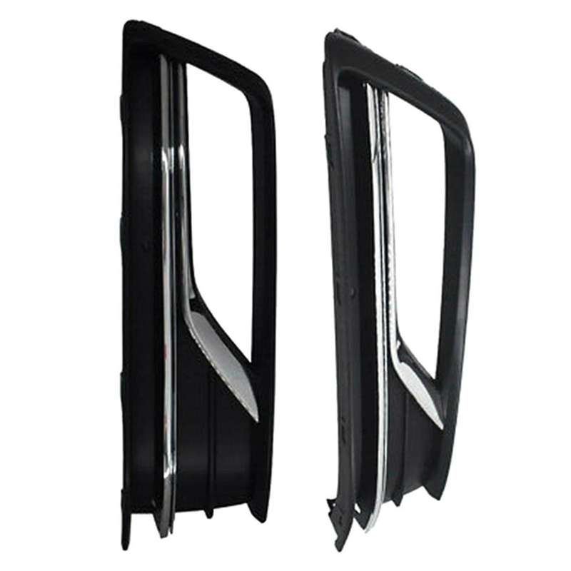 Car Front Bumper Fog Lights Grille Us Style Fog Lamp Cover for B8 2016 2017