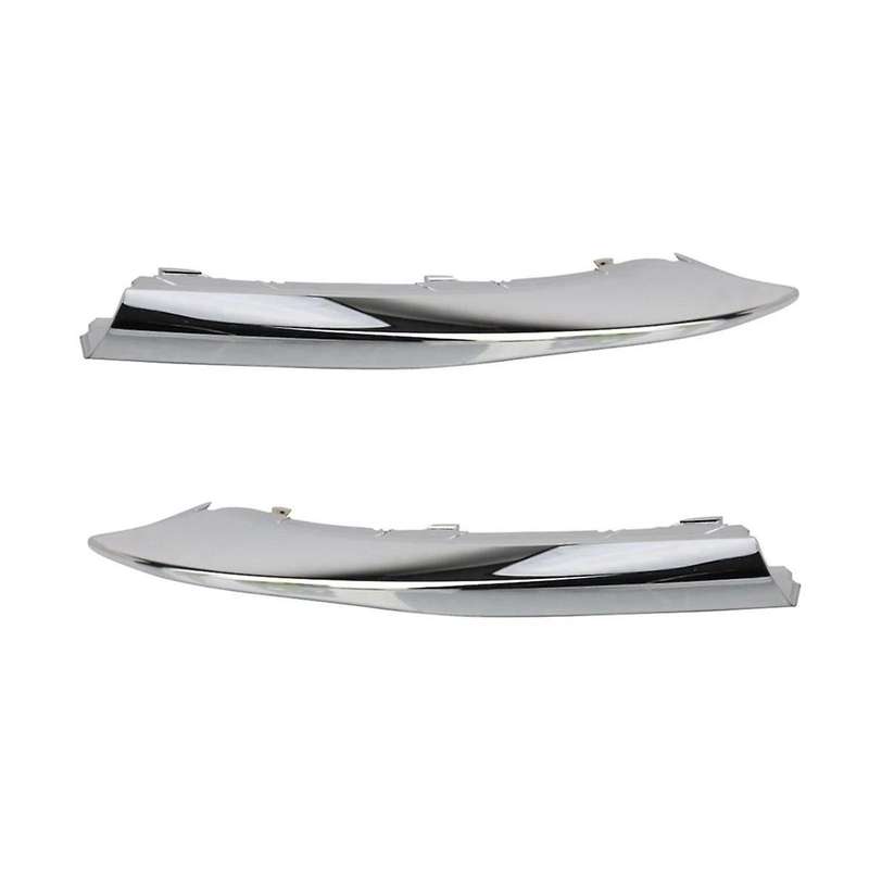 Car Front Bumper Grill Fog Lamp Chrome Trim for S Class W222 S400L S500L 4MATIC 2228852321 22288524