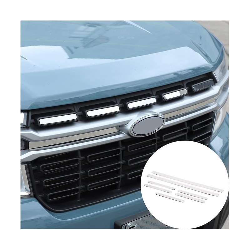 Car Front Bumper Grille Mesh Inserts Covers Trim Decoration for 2022 2023 Accessories