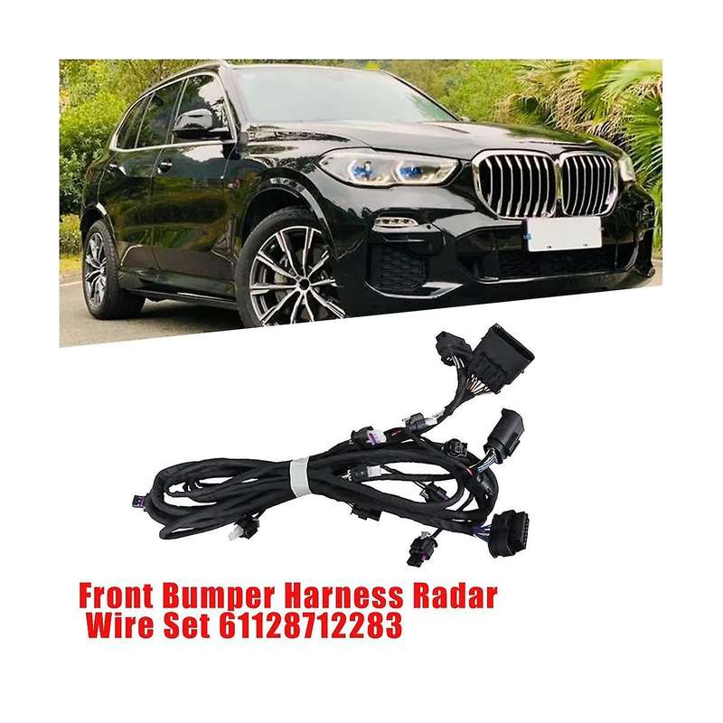 Car Front Bumper Harness Wire Set 61128712283 for X5 G05 2018-2022 25dx 30dx 40ix 45ex Radar Parkin