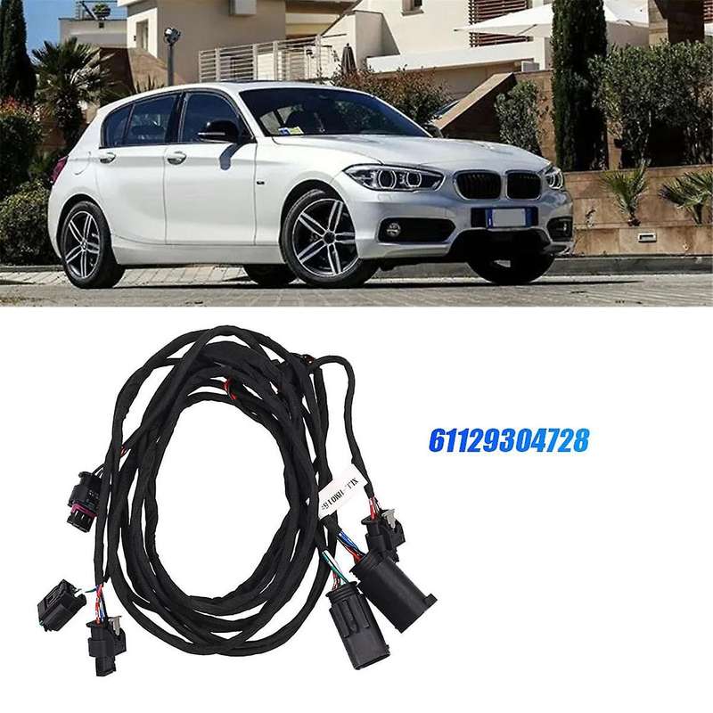 Car Front Bumper Harness Wire Kits 61129304728 for 1 Series F20 2010-2018 Parking Sensor Eyelet Wiri
