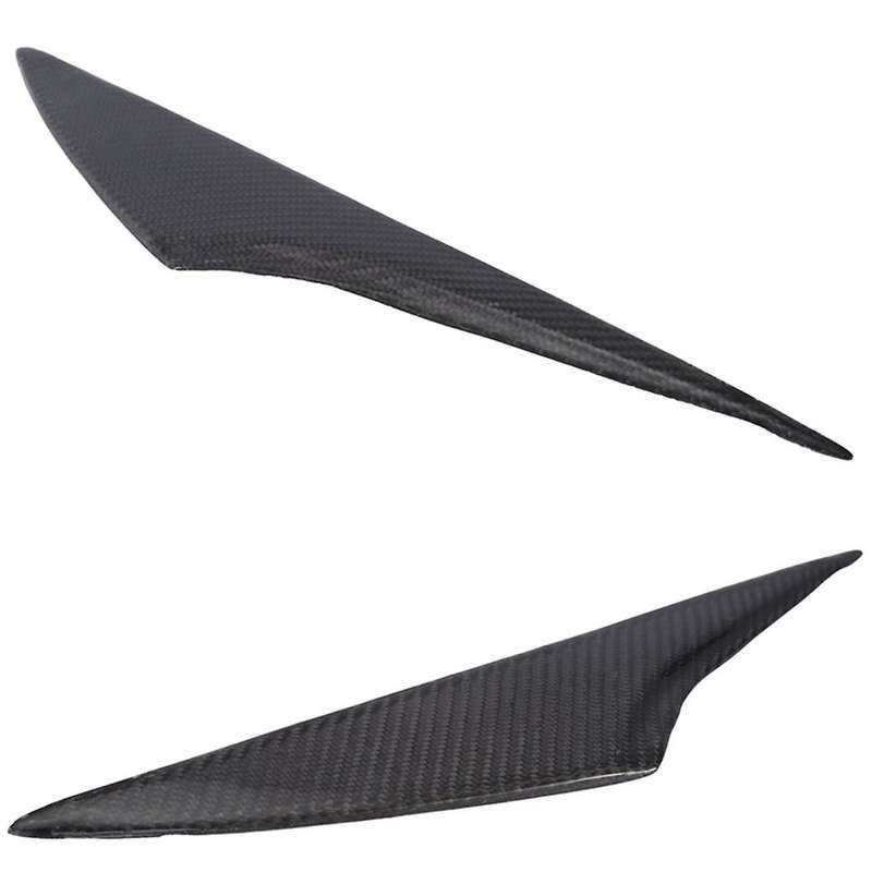 Car Front Bumper Headlight Eyelid Eyebrow Lamp Trim for Axela 3 M3 2014-2016