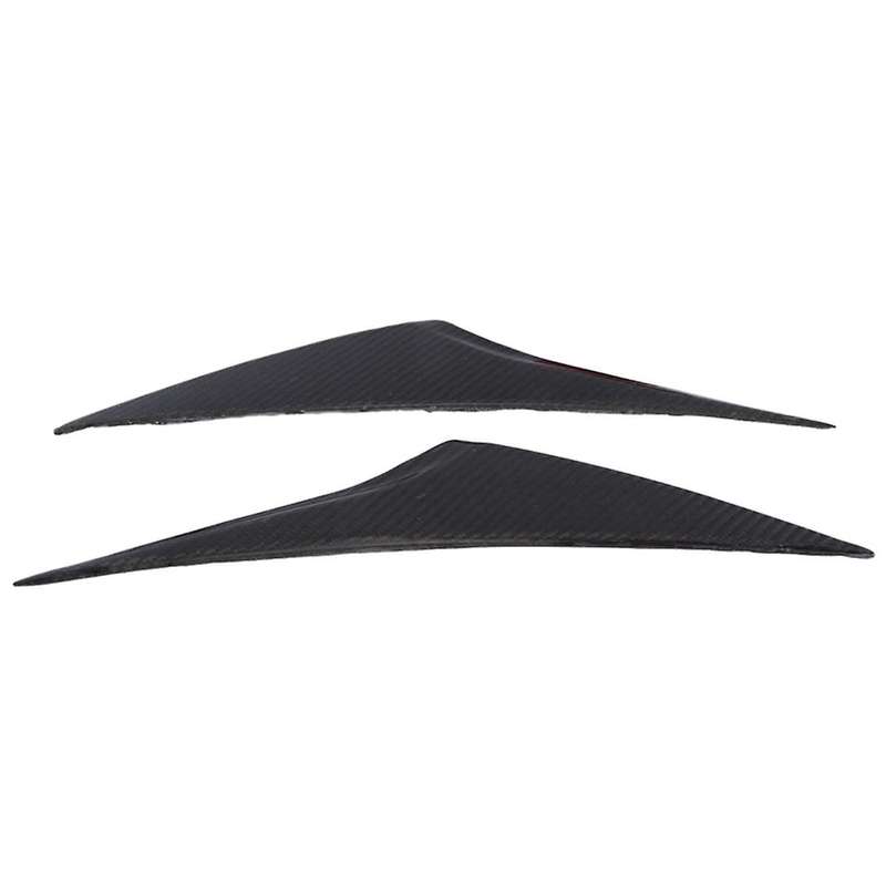 Car Front Bumper Headlight Eyelid Eyebrow Lamp Trim for Axela 3 M3 2014-2016