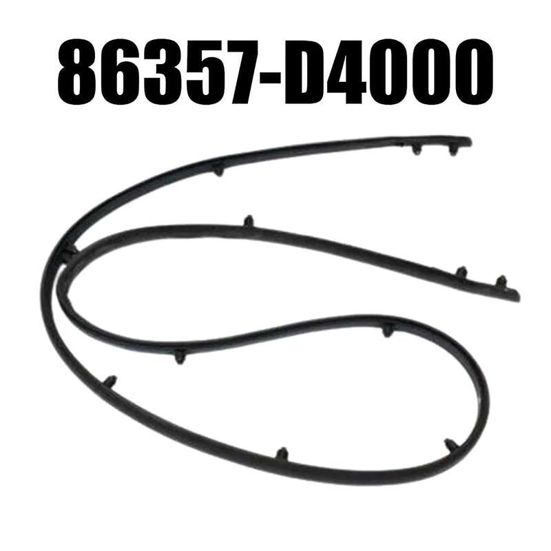 Car Front Bumper Hood Seal Strip Rubber Trim 86357-D4000 86357-D5000 for 2016-2020