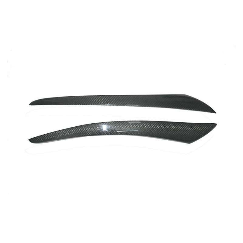 Car Front Bumper Headlight Eyelid Eyebrow Lamp Trim for S40 V50 2004-2012
