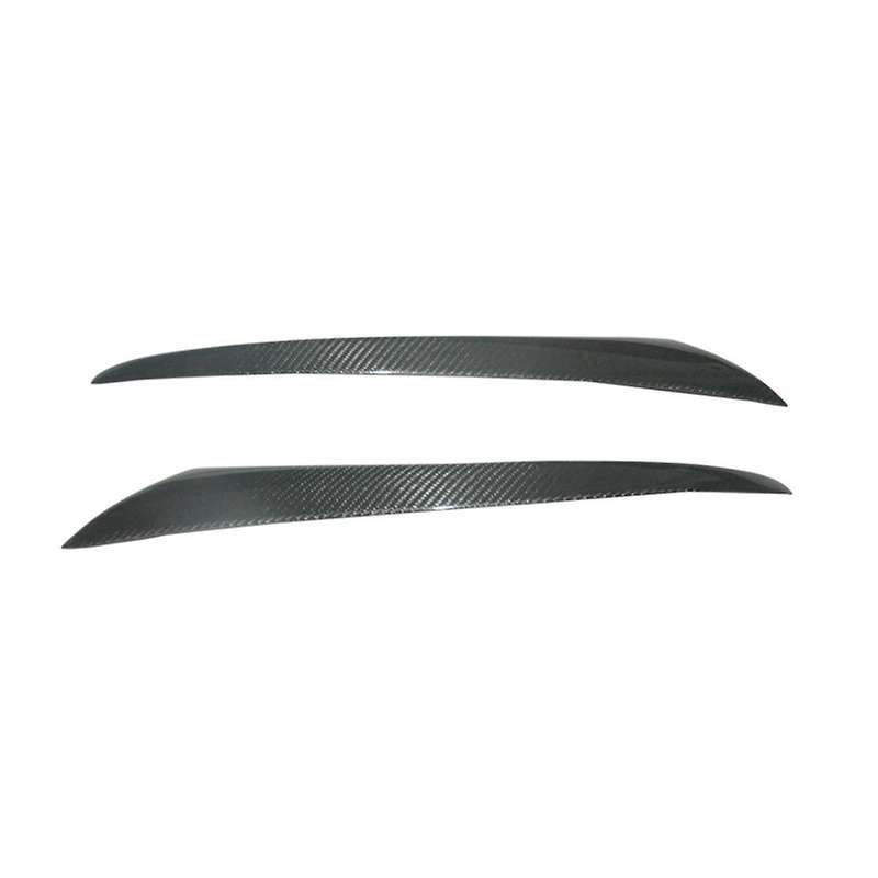 Car Front Bumper Headlight Eyelid Eyebrow Lamp Trim for S40 V50 2004-2012