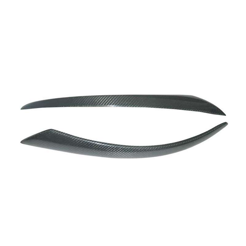 Car Front Bumper Headlight Eyelid Eyebrow Lamp Trim for S40 V50 2004-2012