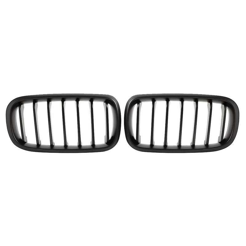 Car Front Bumper Kidney Grill Grilles 51712334708 51712334710 for X5 X6 F15 F16 2014-2018 Middle Gri