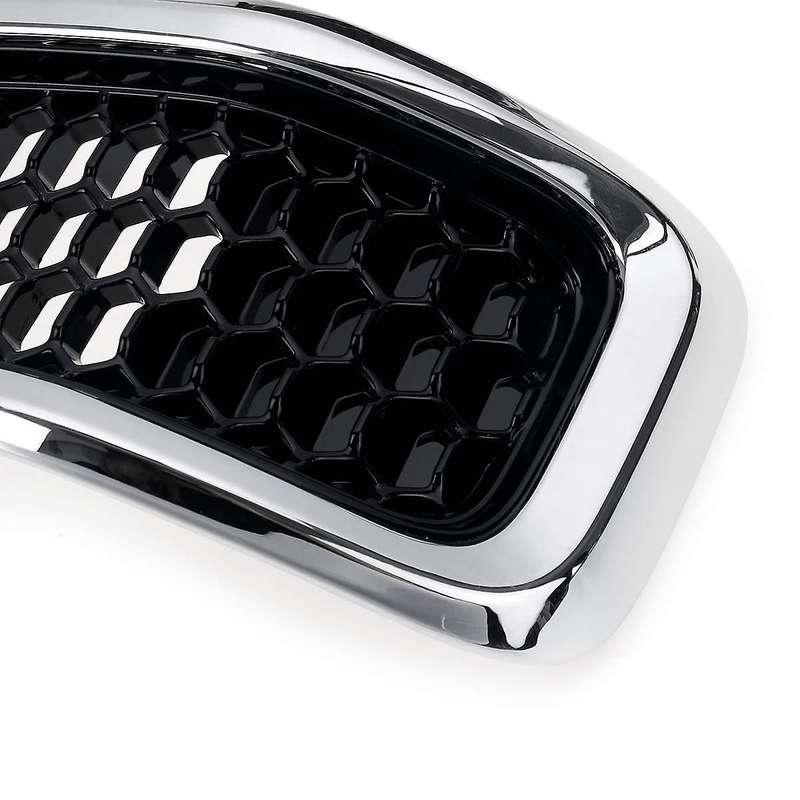Car Front Bumper Insert Mesh Grille Decoration Cover Front Radiator Inlet Grill Trim Cover for 2014