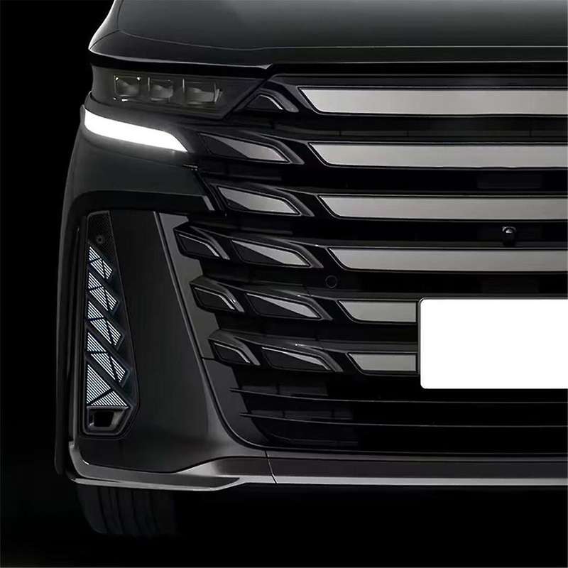 Car Front Bumper LED DRL Daytime Running Light Three-Color Turn Signal Lamp for Vellfire 40 Series 2