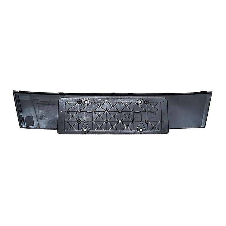 Car Front Bumper License Bracket Plate Bright Black for- 2010 2011-2015 4L0807285