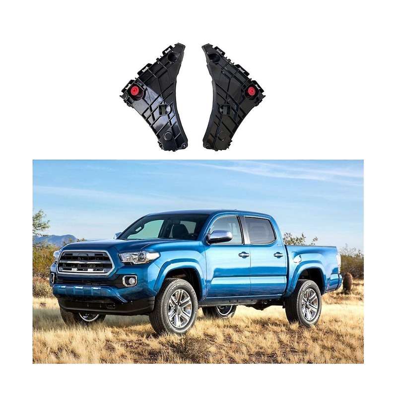 Car Front Bumper Left Side Bracket for 2009-2017 Front Bumper Bracket with Two Clips 52116-0C110