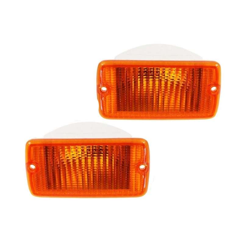 Car Front Bumper Light Cover 55157033AA for Wrangler TJ 1997-2006 Turn Signal Light Cover Yellow