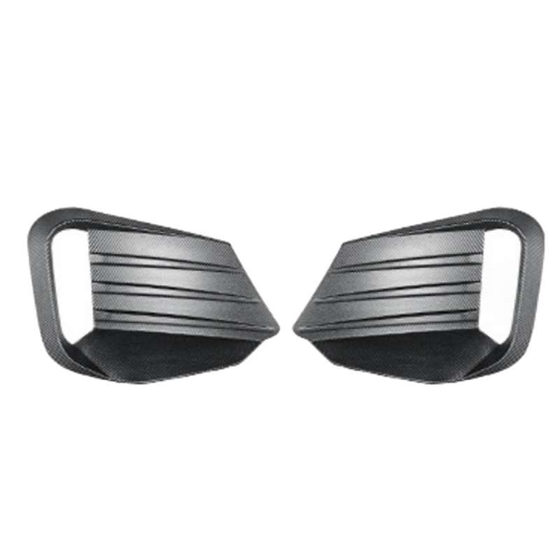 Car Front Bumper Light Frames Spoiler Racing Grille Cover for 3 G20 G21 2023+ Abs,a