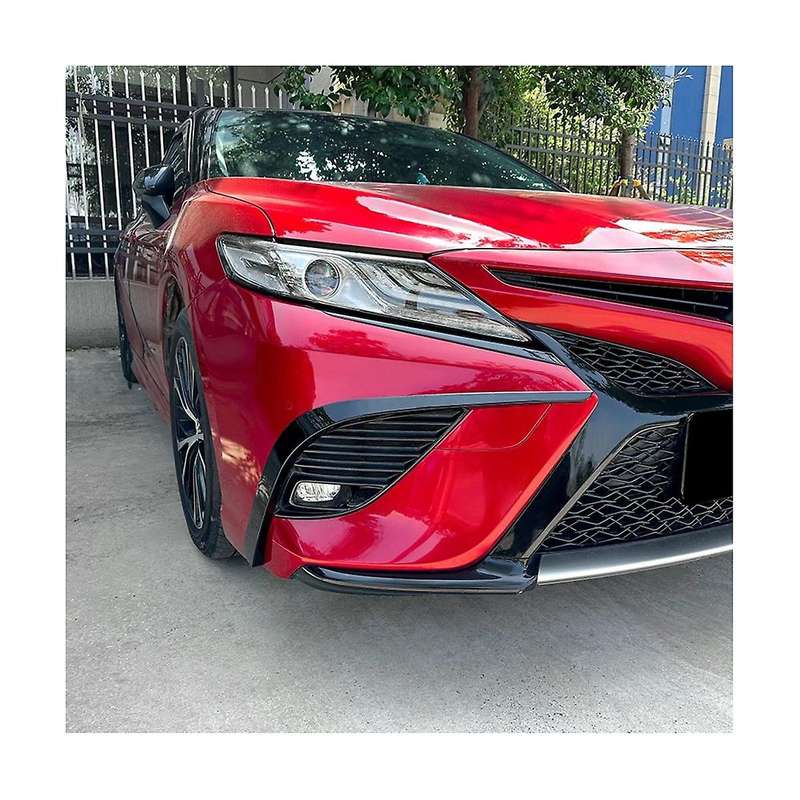 Car Front Bumper Light Frames Spoiler Racing Grille Cover for 8th Generation 2018 2019 2020 Sport(c