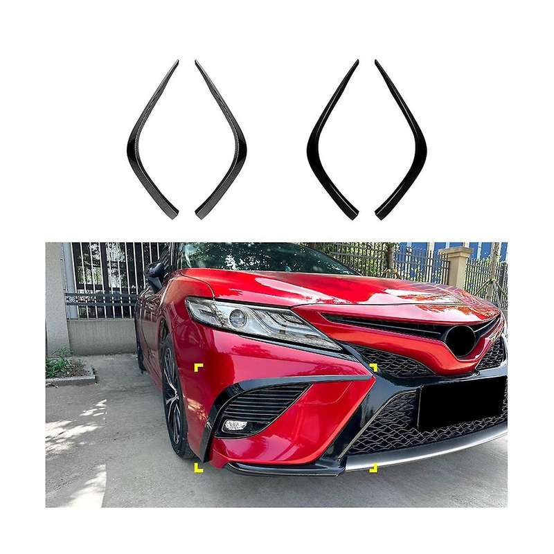 Car Front Bumper Light Frames Spoiler Racing Grille Cover for 8th Generation 2018 2019 2020 Sport(c