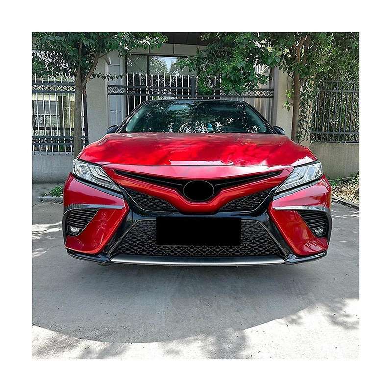 Car Front Bumper Light Frames Spoiler Racing Grille Cover for 8th Generation 2018 2019 2020 Sport(c