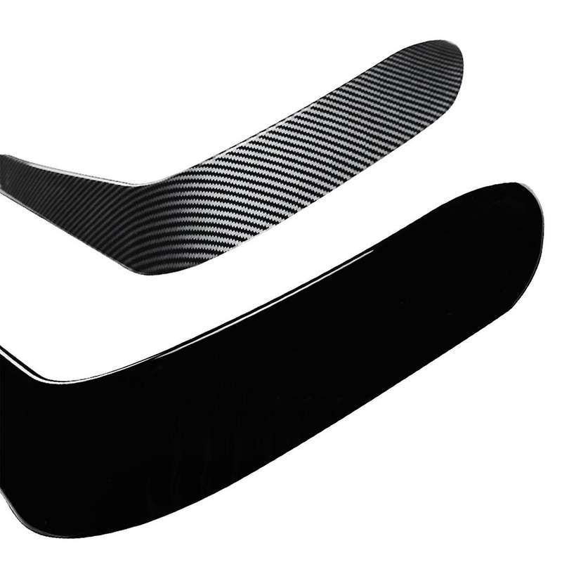 Car Front Bumper Lip Side Spoiler Fog Lamp Frames Cover for X5 F15 2014-2018 Body Kit Splitter(carbo