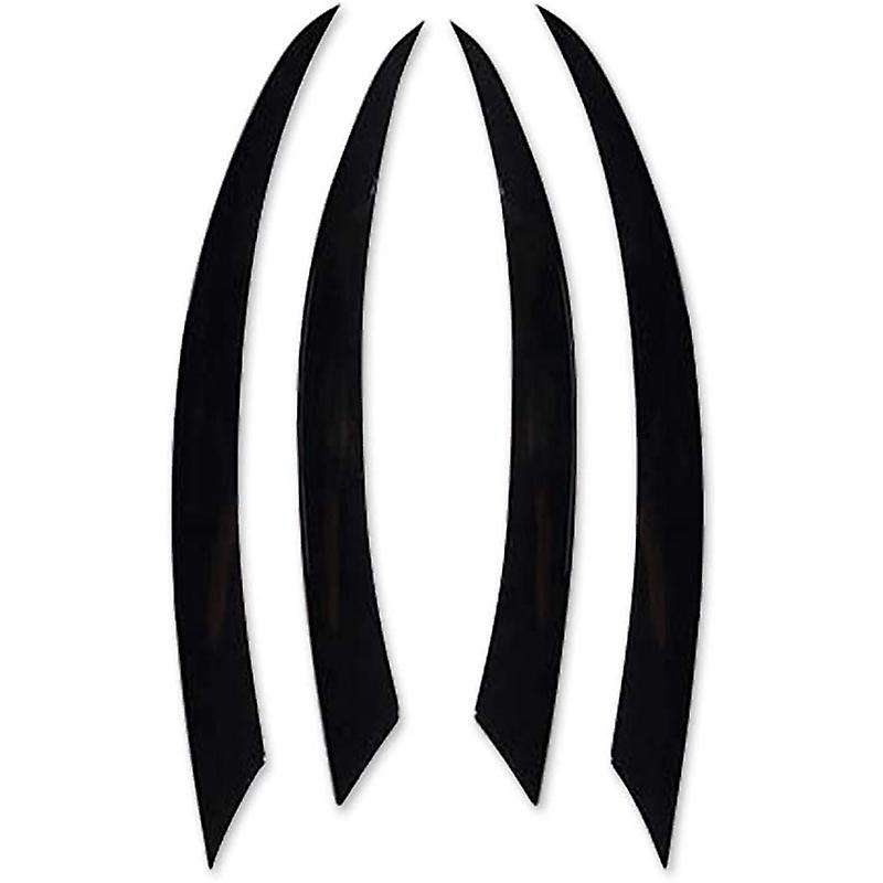 Car Front Bumper Lip Splitter Spoiler Fog Lights Trim Sticker for 2015-2018 C Class W205 C200L C180L