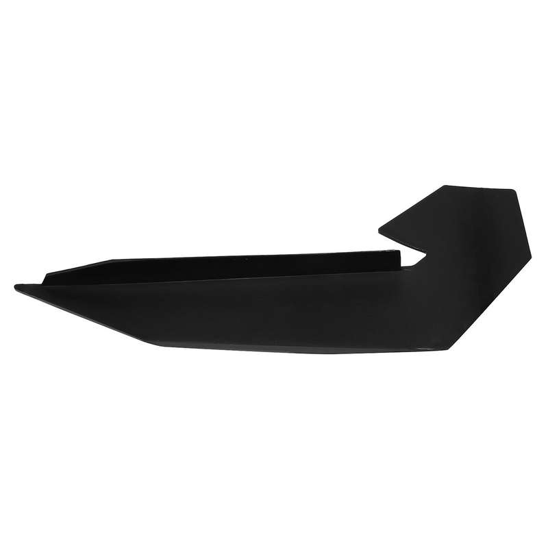 Car Front Bumper Lip Splitter Fin Air Knife Auto Body Kit for 10TH Type-R 2019-2021 Bright Black