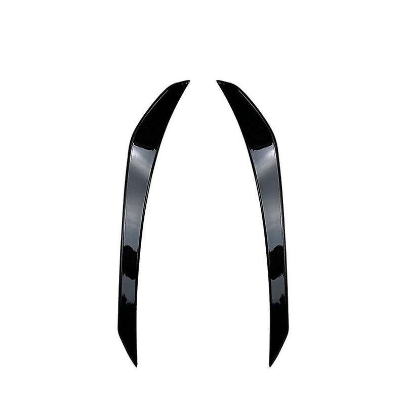 Car Front Bumper Lip Splitter Spoiler Side Decorative Covers Trim for X247 GLB180 GLB200 Black