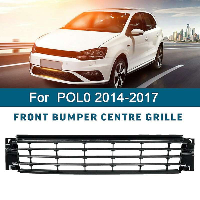 Car Front Bumper Lower Centre Grille Cover Trim Strip for 2014-2017 6C0853671N RYP