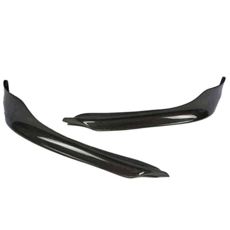Car Front Bumper Lip Splitters for 325I 335I E90 Sedan 4-Door 2009 - 2012 Apron Winglets Flaps Spoil