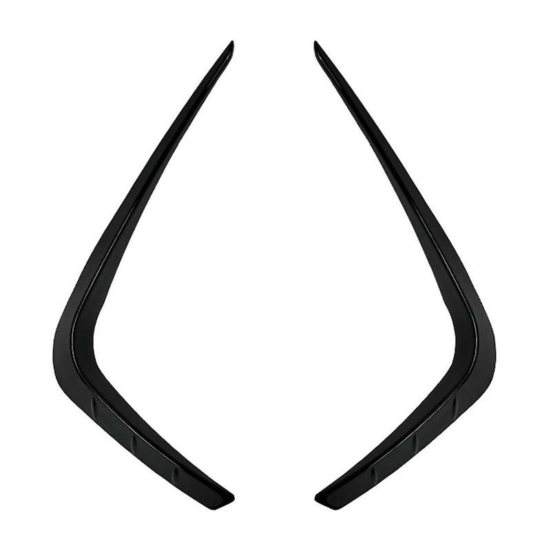 Car Front Bumper Lip Splitter Spoiler Strips for Focus St Line 2019-2022 Front Air Knife Trims Glos