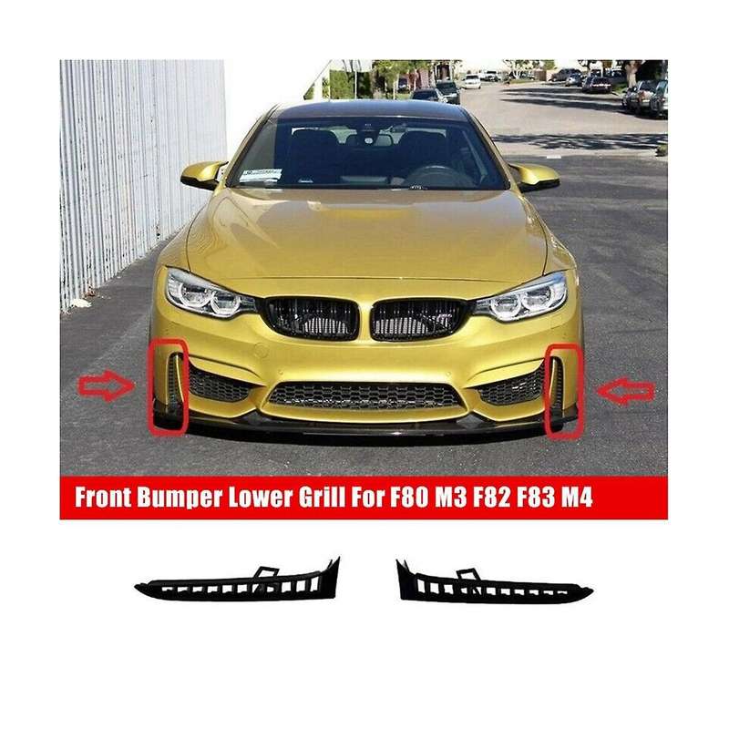 Car Front Bumper Lower Grill for F80 M3 F82 F83 51118056600 Right