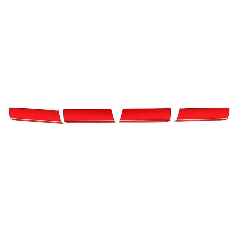 Car Front Bumper Lower Grille Trim Cover Middle Mesh Trim Cover Grille Bright Strip for NOTE E13 202