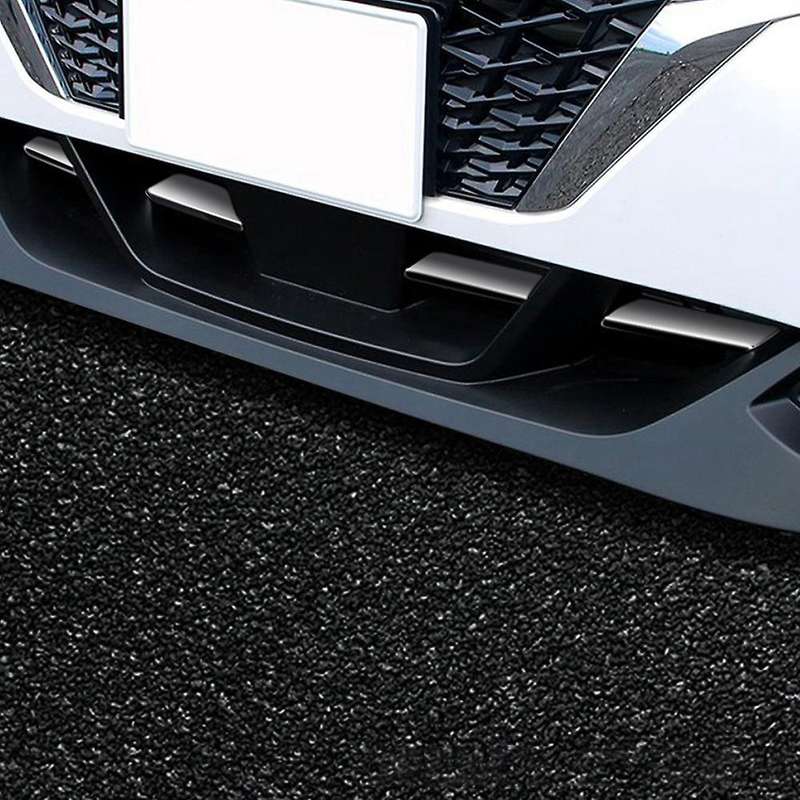 Car Front Bumper Lower Grille Trim Cover Middle Mesh Trim Cover Grille Bright Strip for NOTE E13 202