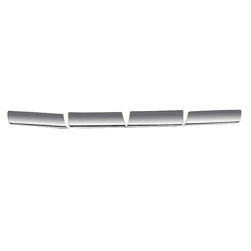 Car Front Bumper Lower Grille Trim Cover Middle Mesh Trim Cover Grille Bright Strip for NOTE E13 202